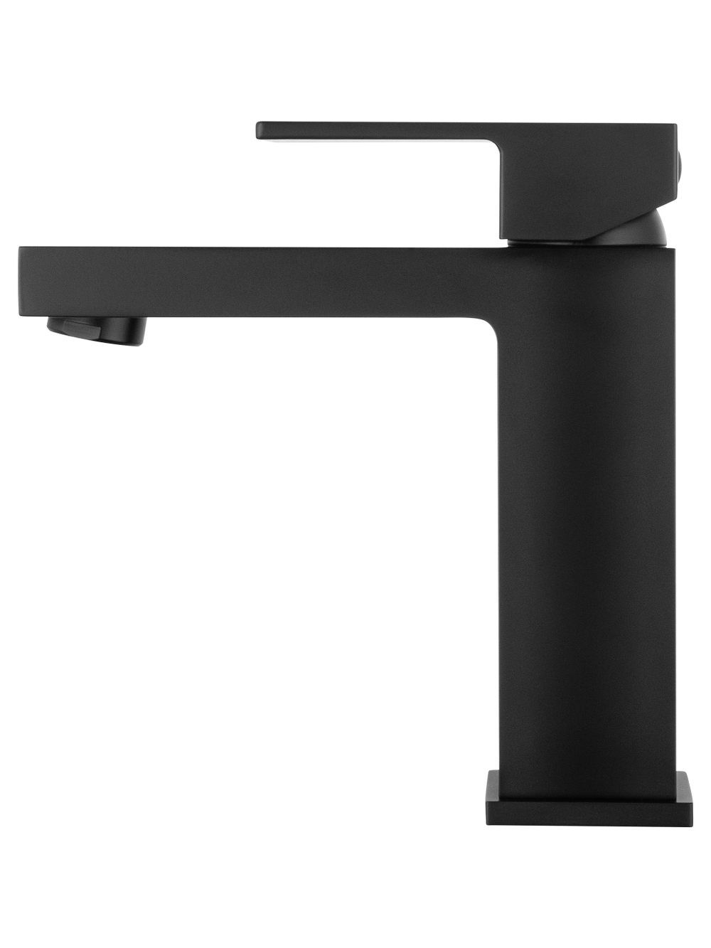 Смеситель для раковины WONZON & WOGHAND CUBE, Черный матовый (WW-88139016-MB)