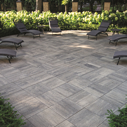 Тротуарная плитка КВАДРАТ 500х500 мм - Искусственный камень Шунгит