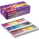 Пастель сухая художественная BRAUBERG ART DEBUT, 54 цвета, круглое сечение, 181462