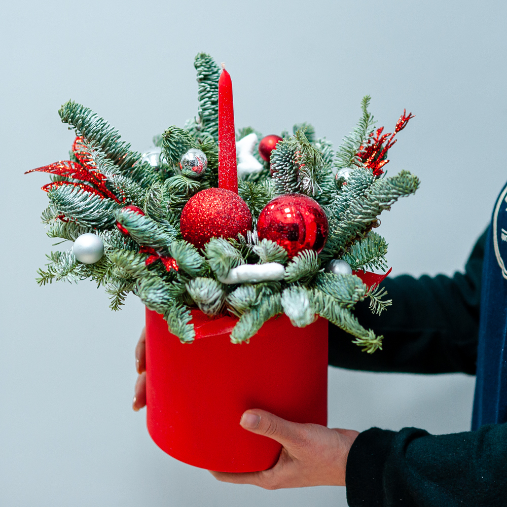 Новогодняя композиция из нобилиса 11