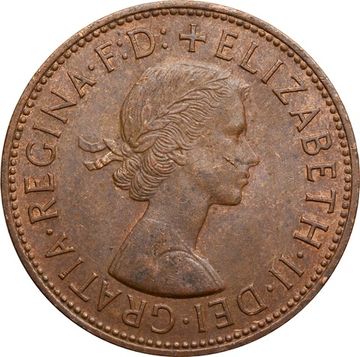 1 пенни 1961-1970 Великобритания