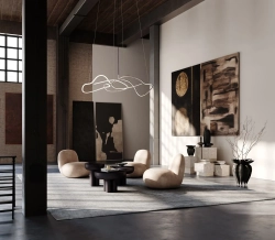 Стол 101 Сopenhagen Crown Table, Low, Burned Black, черный