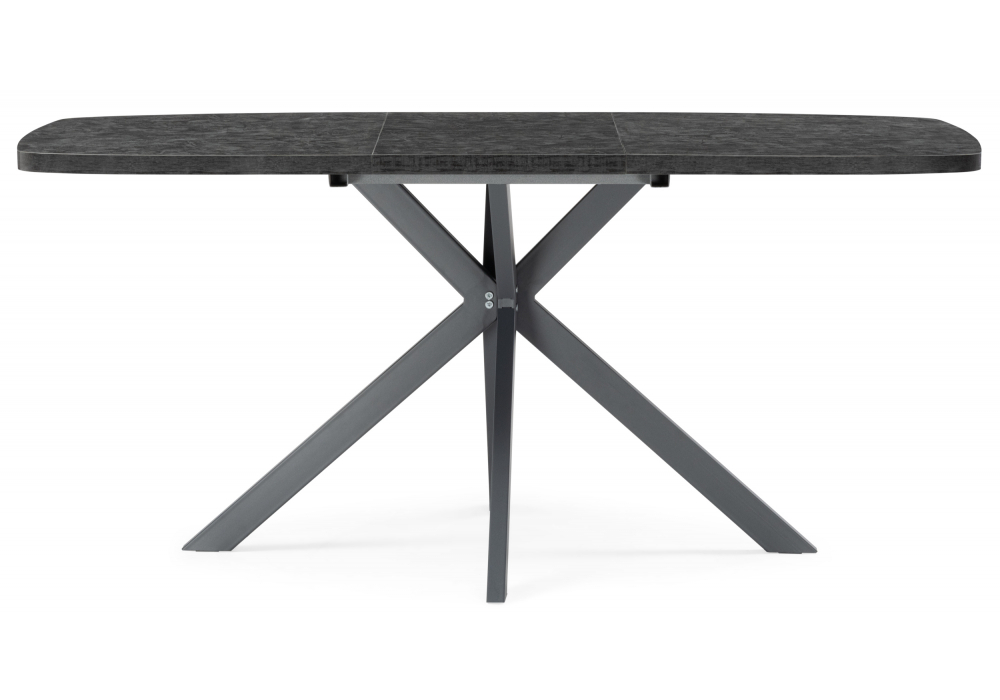 Стол деревянный Woodville Кортез 32 116(160)x77 раздвижной малави, серый