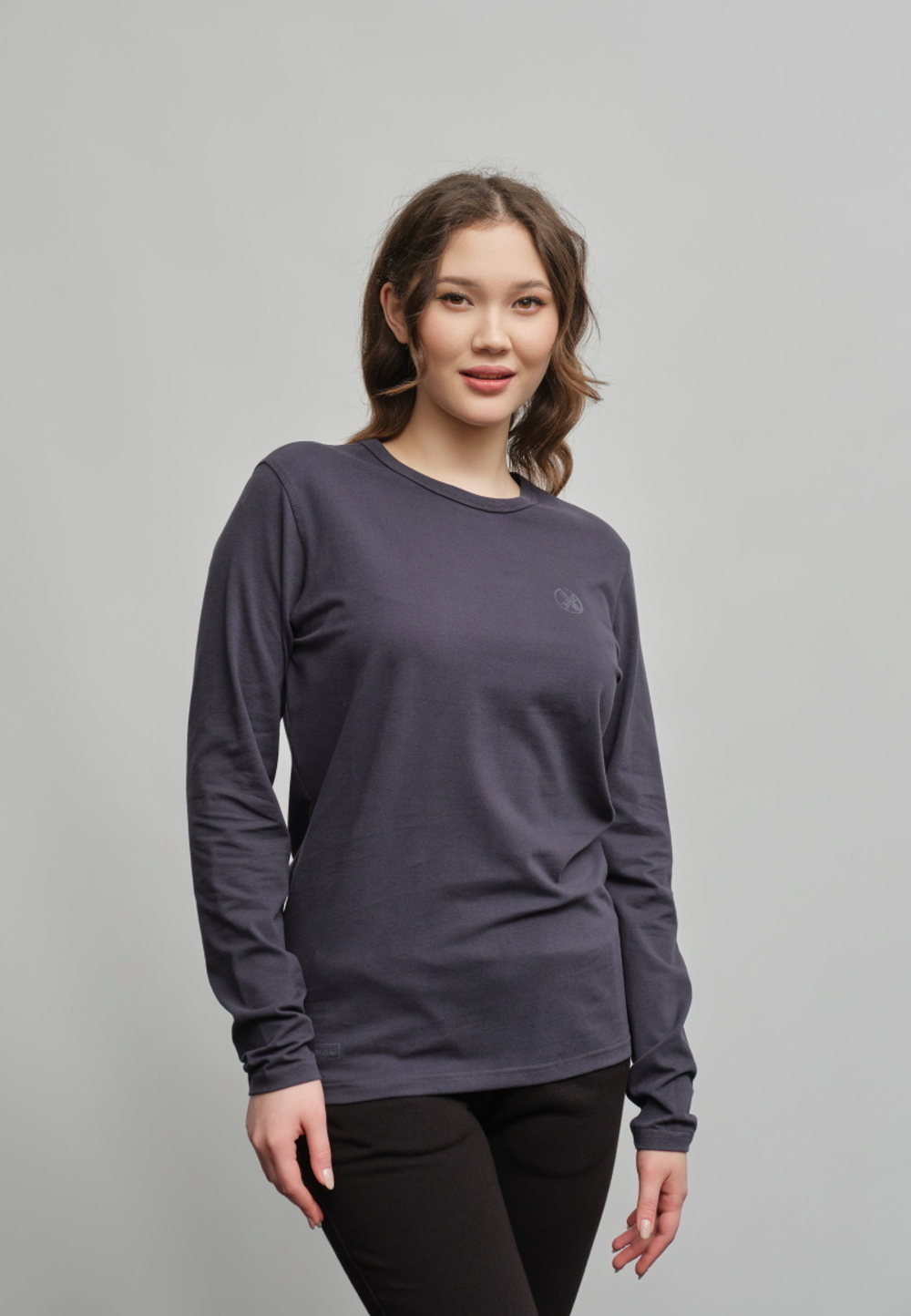 Лонгслив SHANYRAQ DARK GREY