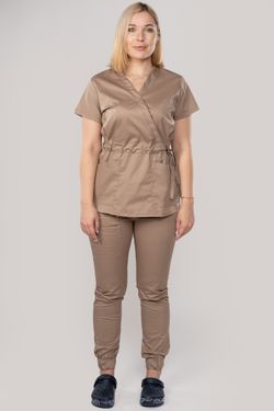 Костюм медицинский женский 386 ПЕСОЧНЫЙ