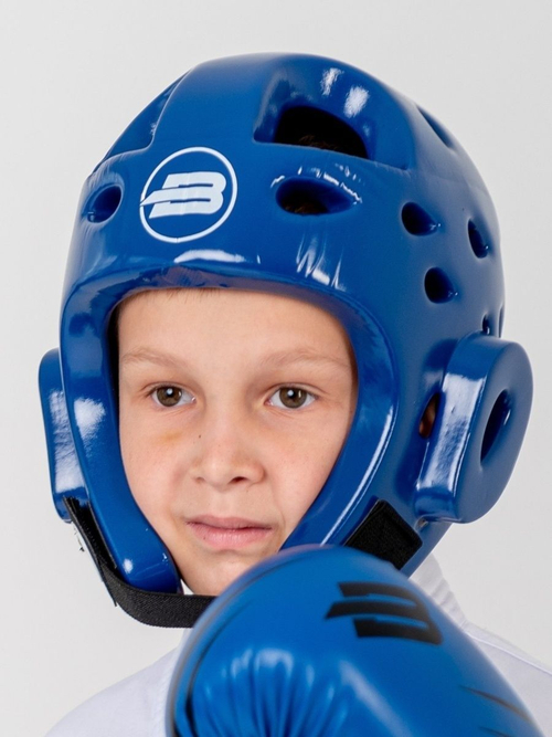 Шлем Тхэквондо Premium Красный