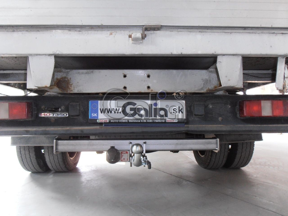 Фаркоп оцинкованный Galia F116C для FORD Transit, бортовой, 2000-(паспорт и сертификат в комплекте)(без электрики)