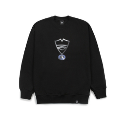 Свитшот Питерский Щит Прицел Чёрный