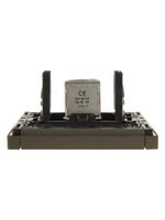FORTE&PIANO Розетка TV проходная FP329 серый IEK