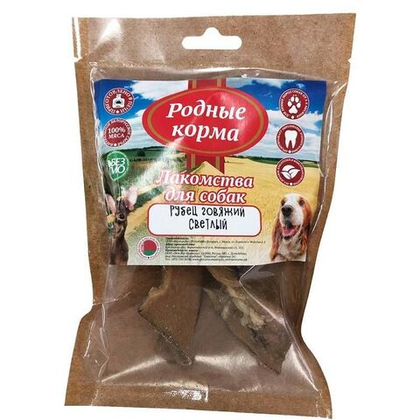 РОДНЫЕ КОРМА Рубец говяжий на печи, 35 г