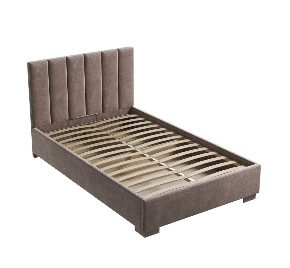 Кровать двуспальная, 120х200 Беатрис шоколадный