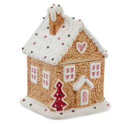 GAEM Конфетница "Пряничный дом", 400 мл, L10,5 W10,5 H16 см, 2в.