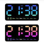 Часы настольные LED MIRROR NO.: 5538-B Blue