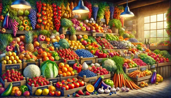 Питание по цветам. Как цвета продуктов влияют на наше здоровье и настроение? 🌈🥗