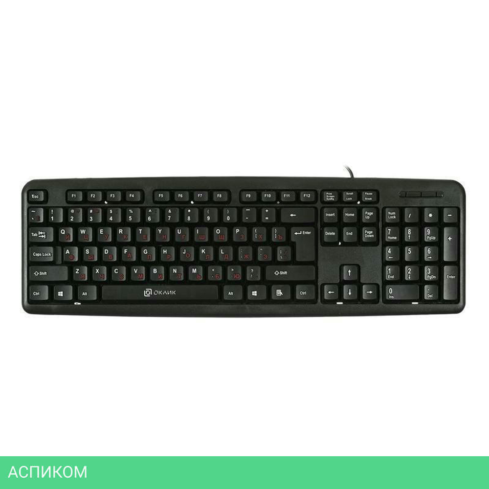 Клавиатура Oklick 90MV2 черный