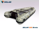 Лодка надувная моторная solar-520 strela jet tunnel