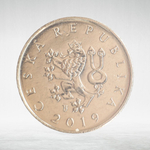 Czech Republic, 1 Koruna, 2019, AU