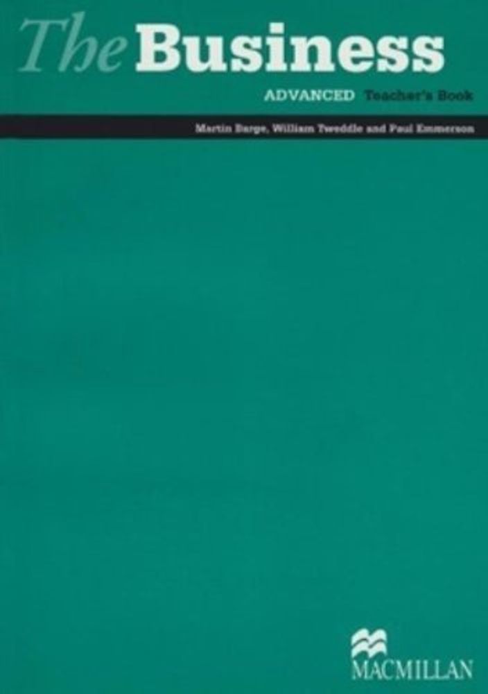 The Business Adv книга для учителя (TB)