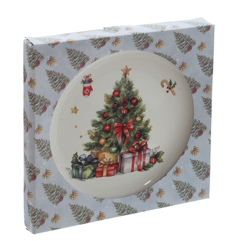 GAEM Тарелка "Елочка", D21 см, L21 W21 H2 см