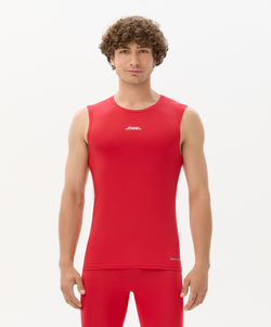 Майка компрессионная CAMP PerFormDRY Baselayer SL Tee, красный