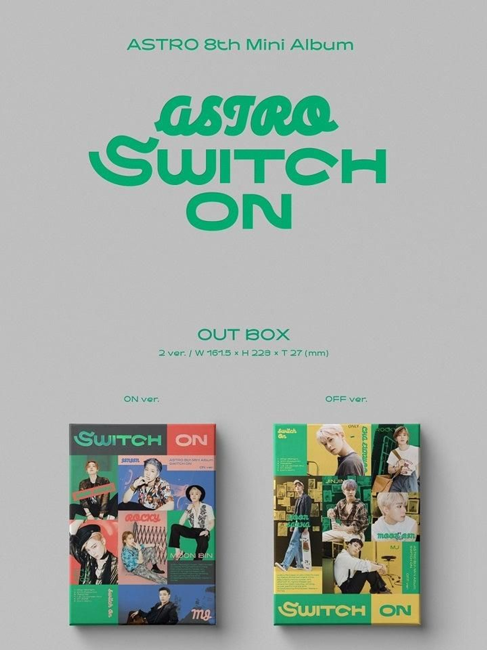 Альбом Astro - SWITCH ON 8th Mini Album RANDOM Version