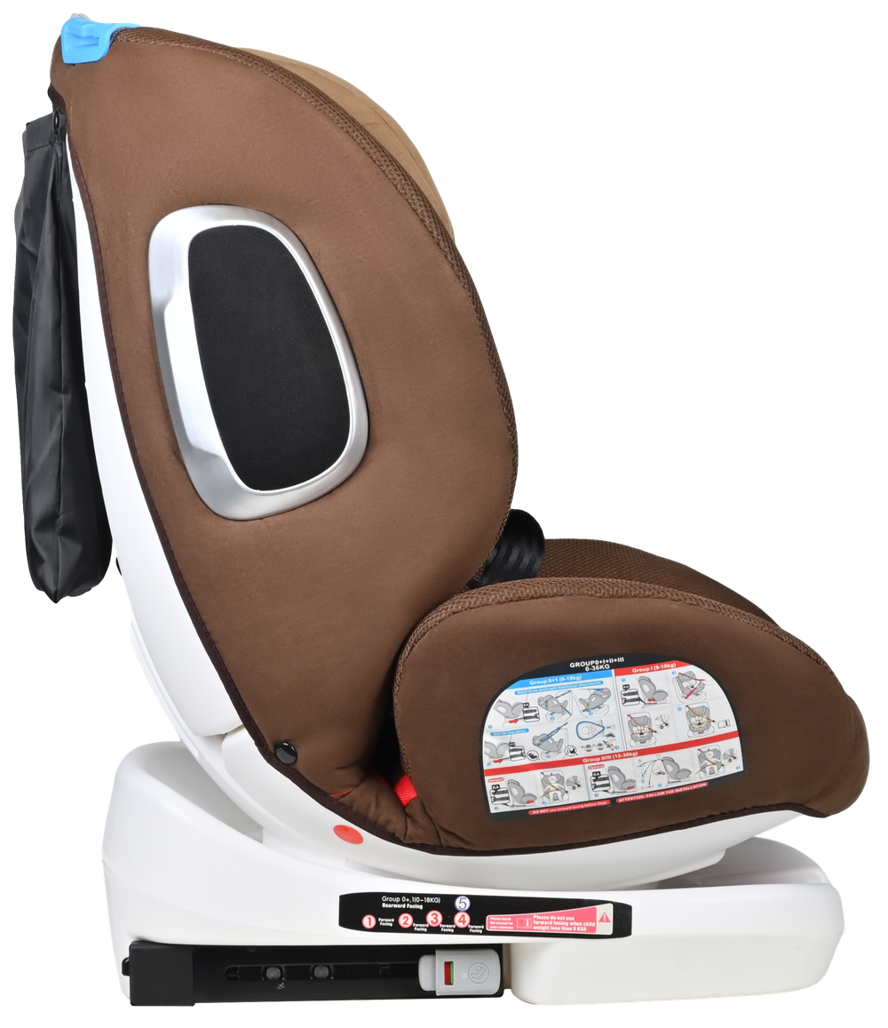Автокресло детское Farfello ISOFIX YB102A кофейный Артикул: YBcff