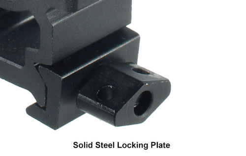 Кольца UTG Max Strength 25,4мм на Weaver, быстросъемные, низкие  RG2W1104