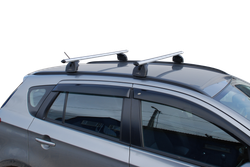 Багажник  "LUX" с дугами 1,2 м  аэро для  Hyundai Tucson III 2015-2020 с низким рейлингом