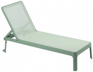 Шезлонг-лежак пластиковый Plano мятный