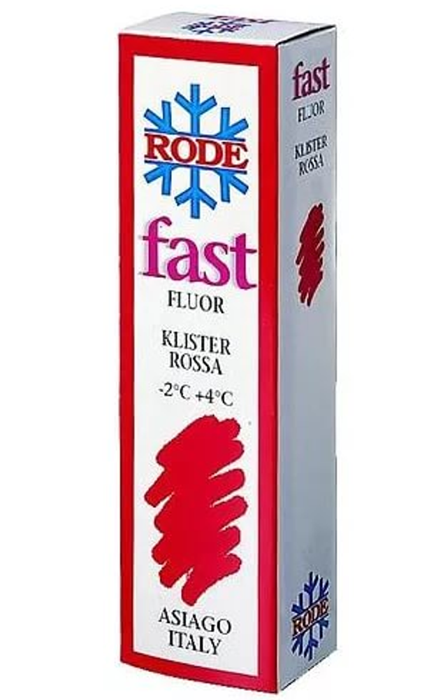 Мазь жидкая RODE, (+4-2 C), Fluor Rosso, 60g арт. FK40