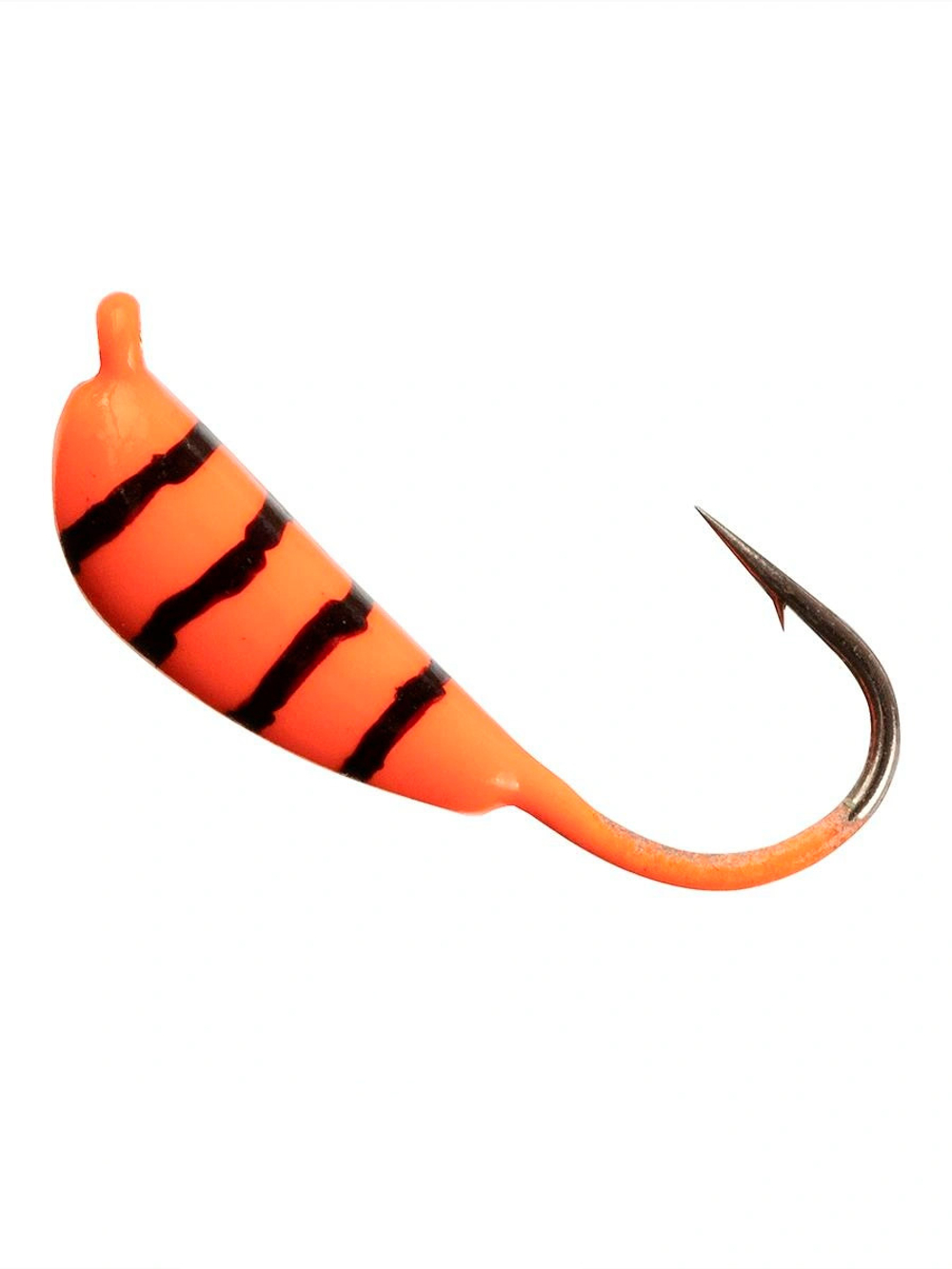 Мормышка Helios вольфрамовая банан спорт с ушком крашеная 3мм 0,60гр 521 (MW-6630-521)