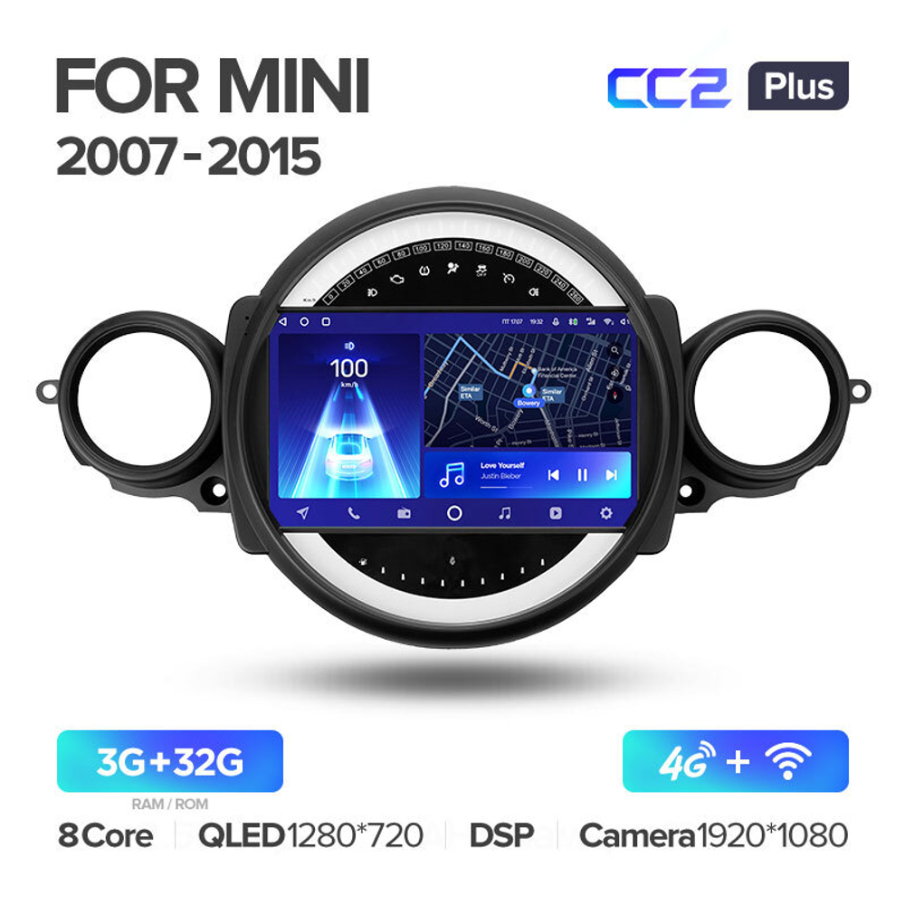 Teyes CC2 Plus 9"для BMW Mini 2007-2015