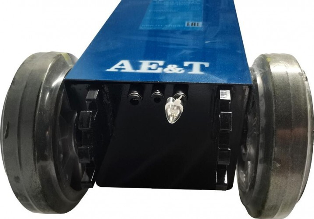 Домкрат пневмо-гидравлический подкатной AE&T HJ-40/20 профессиональный (2 места)