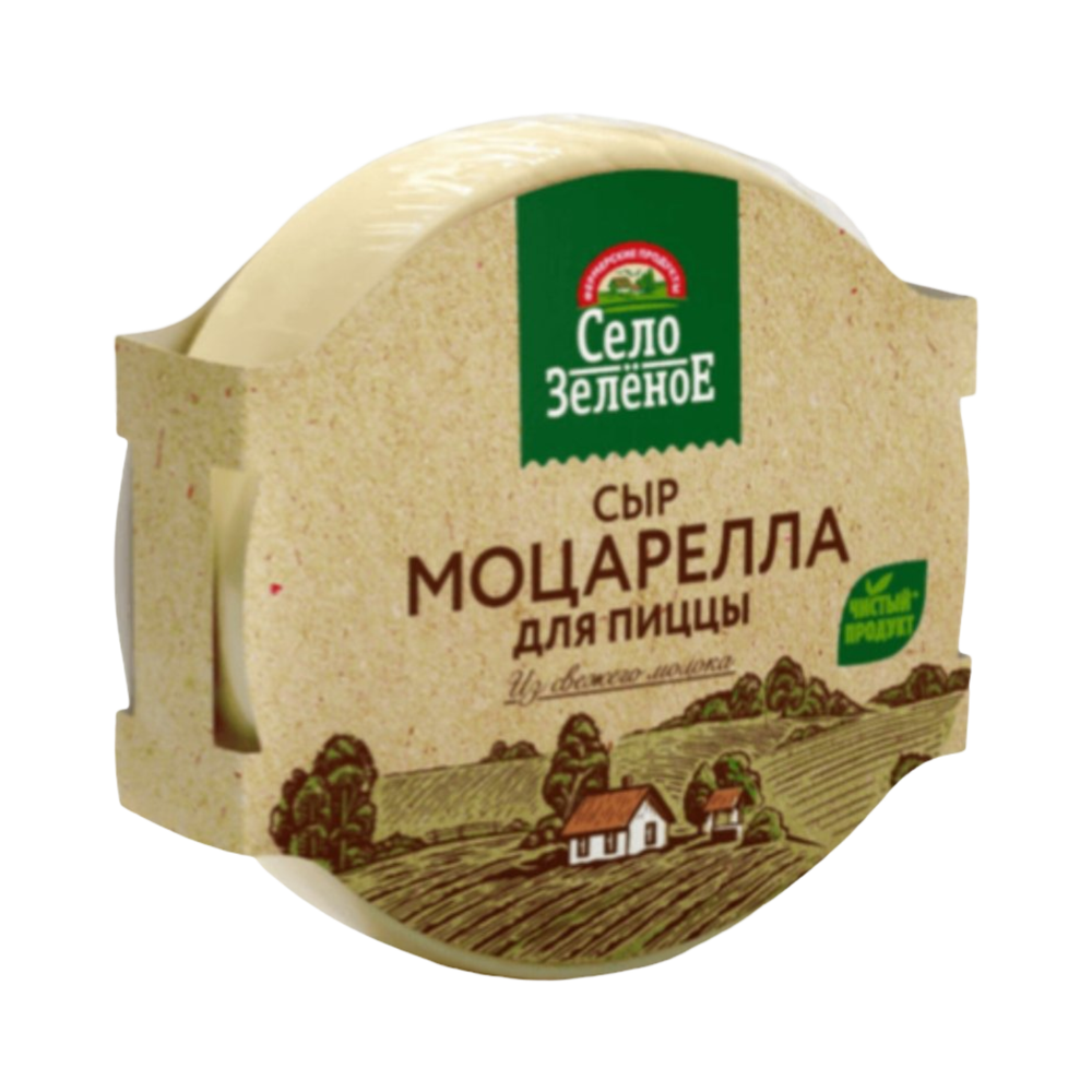 Сыр "Село Зелёное" Моцарелла 300г