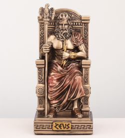 Veronese WS-1440 Статуэтка «Зевс на троне»