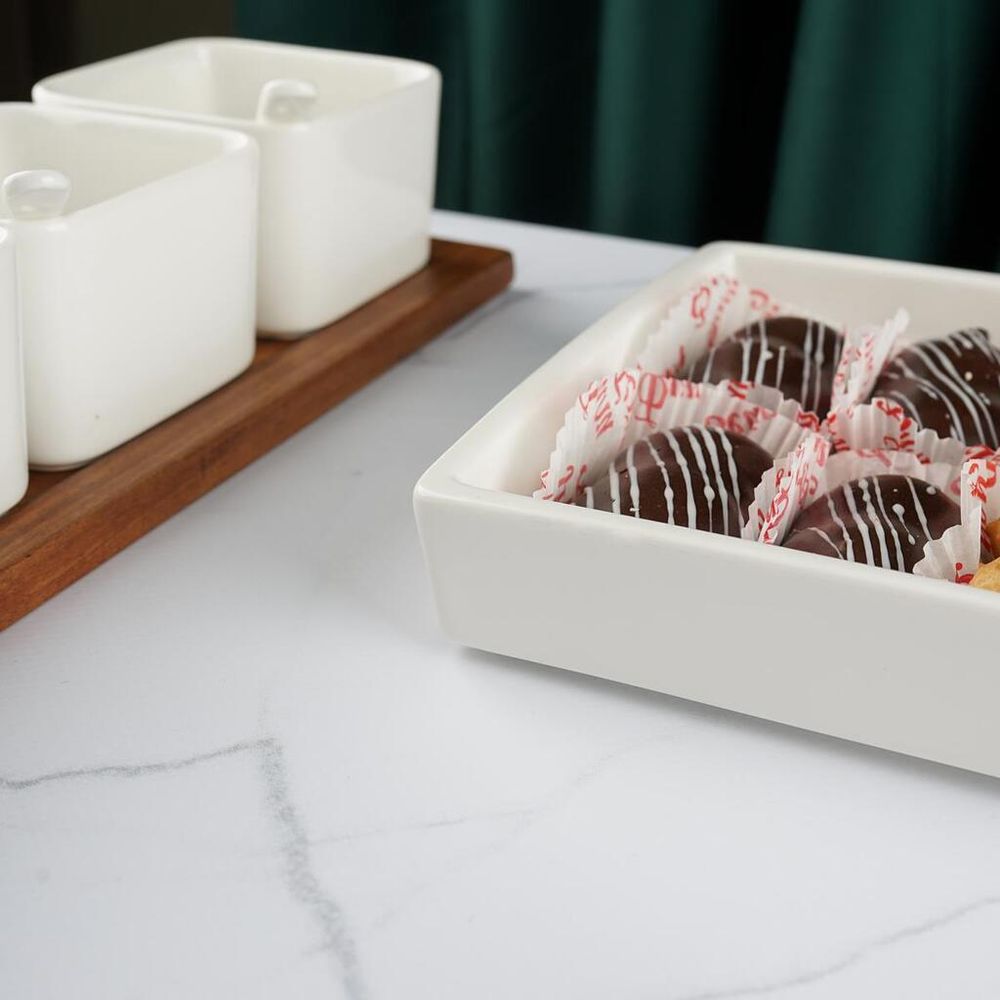 Блюдо прямоугольное 22*17 см h3,5 см   P.L. [3]