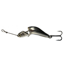 Воблер Wake Jigwobbler 93g/15cm Black Silver FS