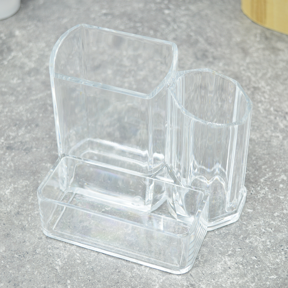 Органайзер для хранения "Фантэнегро" 3 отделения, 13*9,5*11см, прозрачный