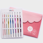 Набор крючков для вязания KnitPro "Zing", 9 шт.