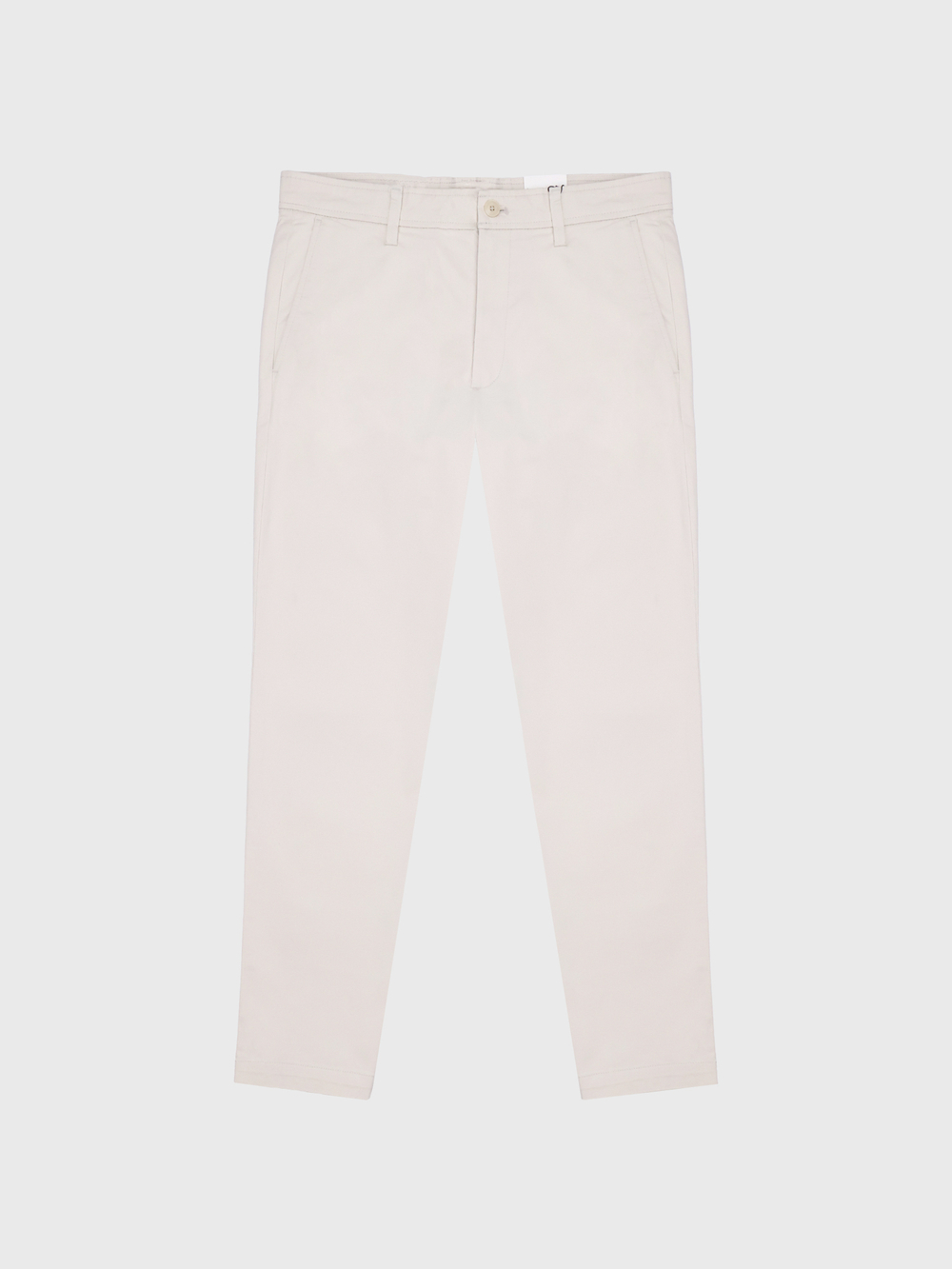 Брюки Calvin Klein Tapered Leg Cropped Chinos Chalk - 36