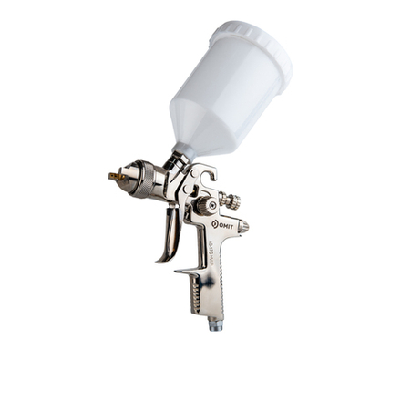 OMIT Краскопульт AB17G 1,5мм верхний бачок 600мл