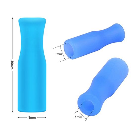 Силиконовый наконечник для трубочек