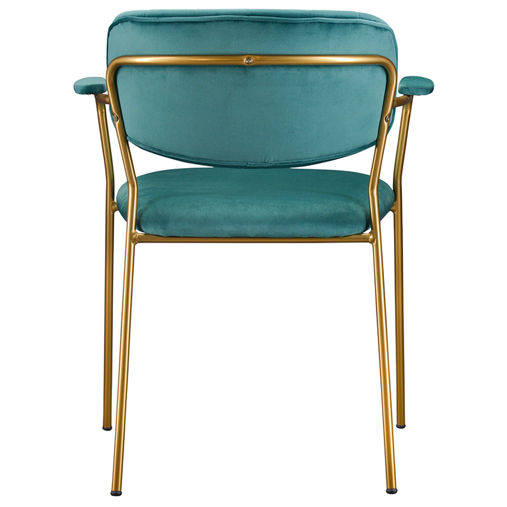 Кресло Berg Eirill темно-зеленое