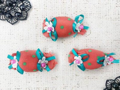 Декоративный пришивной элемент, р. 6х3 см