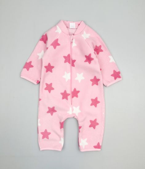 Комбинезон флисовый, Розовый