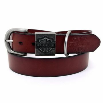 Ремень Harley Davidson №3 рыжий