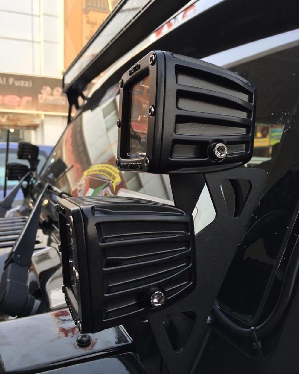 Светодиодная фара D-серия PRO 6 диодов (2шт) Водительский свет