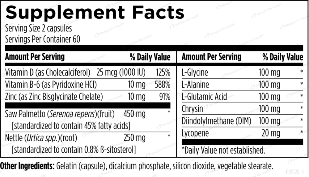 Designs For Health - Prostate Supreme™ - 120 capsules
