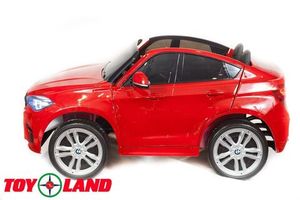 Детский электромобиль Toyland BMW X6M красный