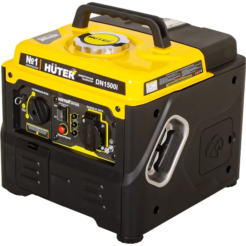 HUTER DN1500i инверторный бензиновый генератор 64/10/4